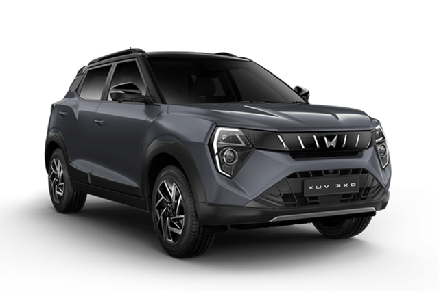 Mahindra Xuv 3xo Stealth Black / Galaxy Grey (dual Tone) Color Image